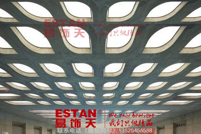 企业游泳馆吊顶